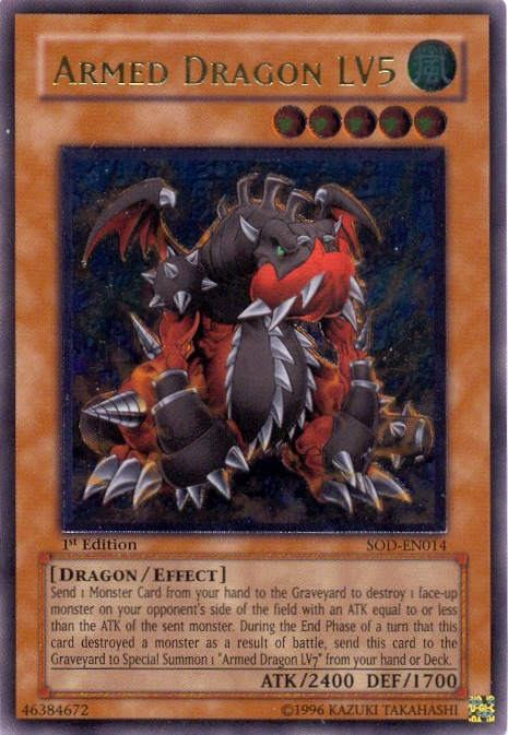 Armed Dragon LV5, Soul of the Duelist · SOD-EN014