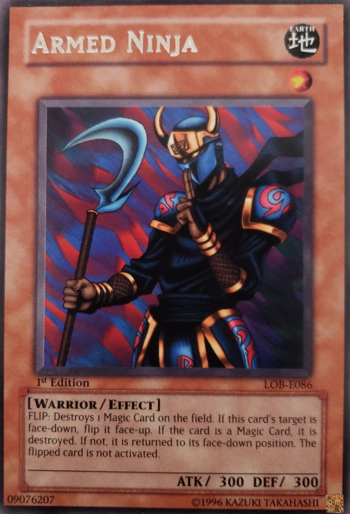 Armed Ninja, Legend of Blue Eyes White Dragon · LOB-E086