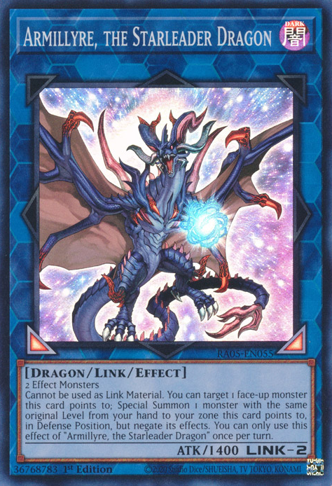 Armillyre, the Starleader Dragon, Rarity Collection 5 · RA05-EN055