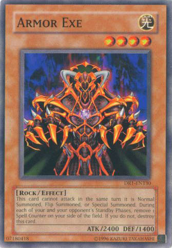 Armor Exe, Dark Revelation Volume 1 · DR1-EN130
