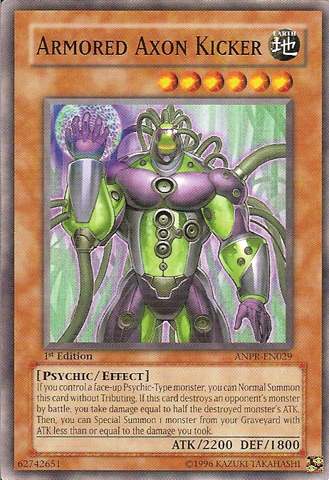 Armored Axon Kicker, Ancient Prophecy Sneak Peek Participation Card · ANPR-EN029