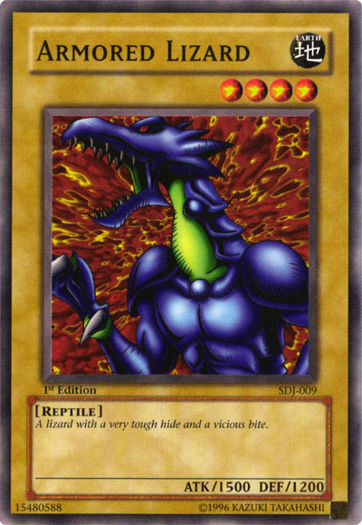 Armored Lizard, Starter Deck: Joey · SDJ-009