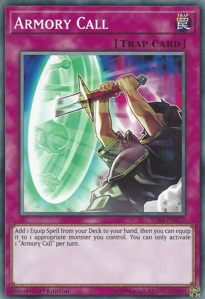 Armory Call, Ignition Assault Sneak Peek Participation Card · IGAS-EN077