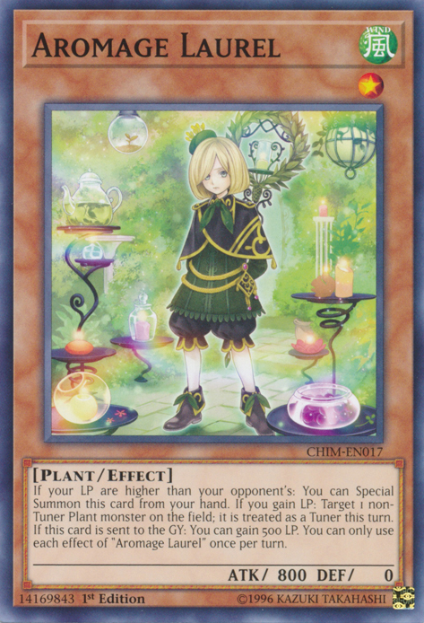 Aromage Laurel, Chaos Impact Sneak Peek Participation Card · CHIM-EN017