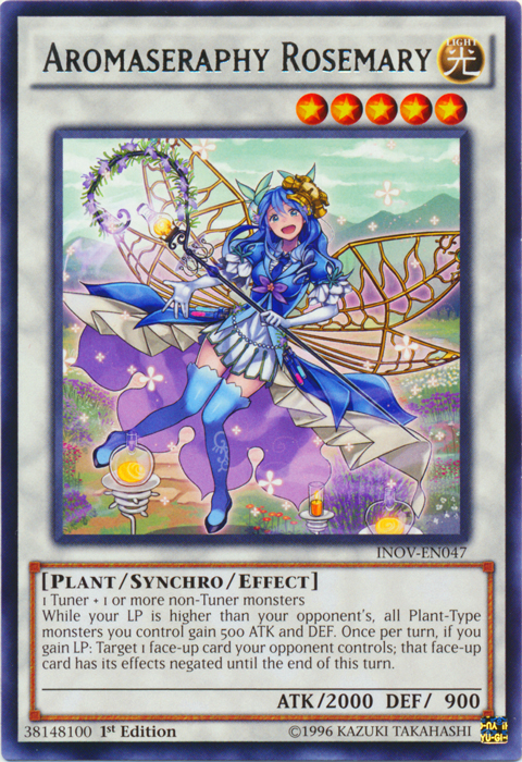Aromaseraphy Rosemary, Invasion: Vengeance Sneak Peek Participation Card · INOV-EN047