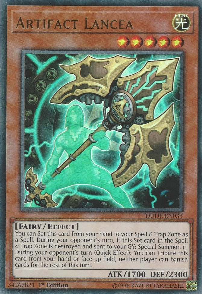 Artifact Lancea, Duel Devastator · DUDE-EN033