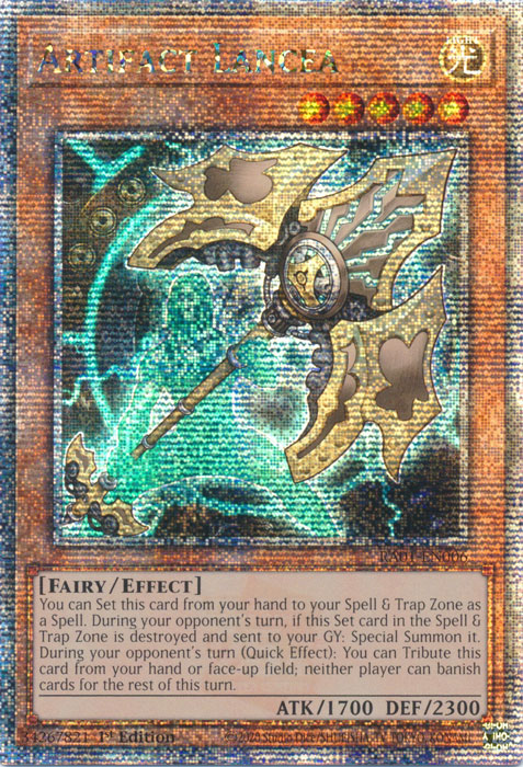 Artifact Lancea, 25th Anniversary Rarity Collection · RA01-EN006