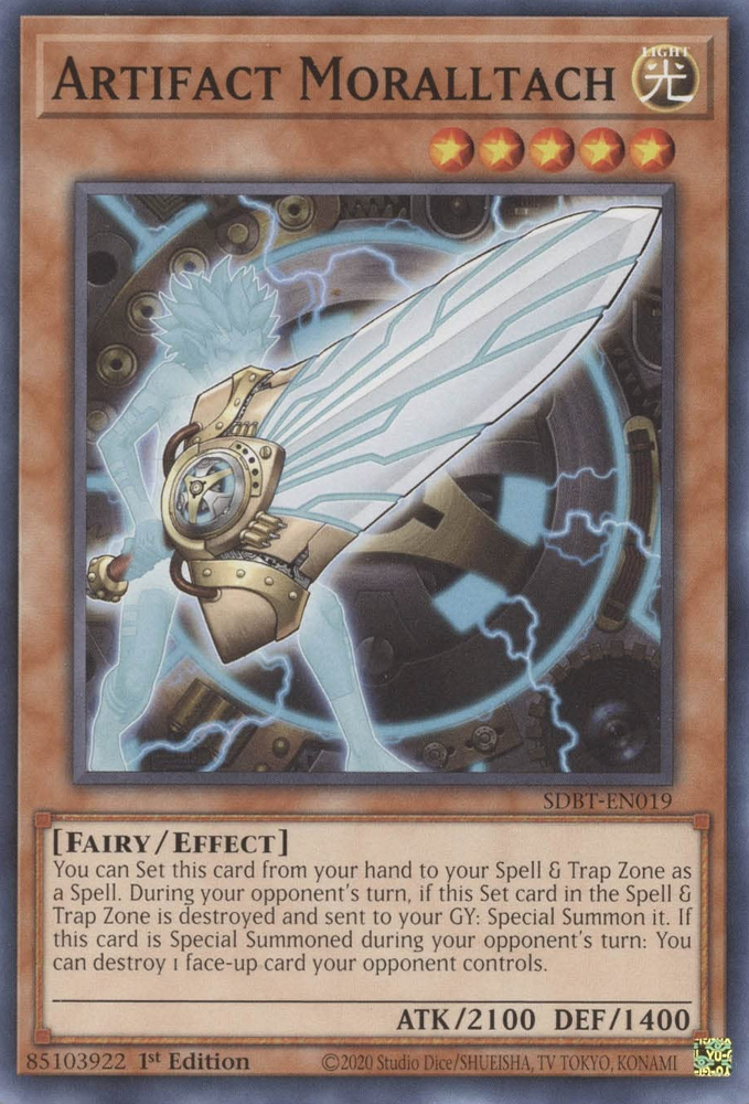 Artifact Moralltach, Structure Deck: Beware of Traptrix · SDBT-EN019
