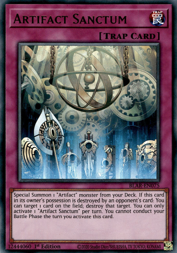 Artifact Sanctum, Battles of Legend: Armageddon · BLAR-EN075