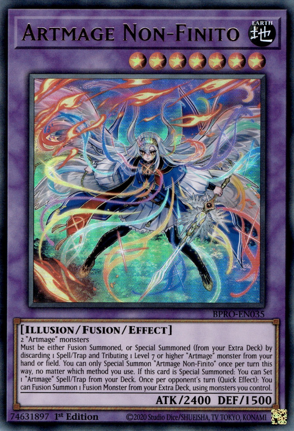 Artmage Non-Finito, Burst Protocol · BPRO-EN035