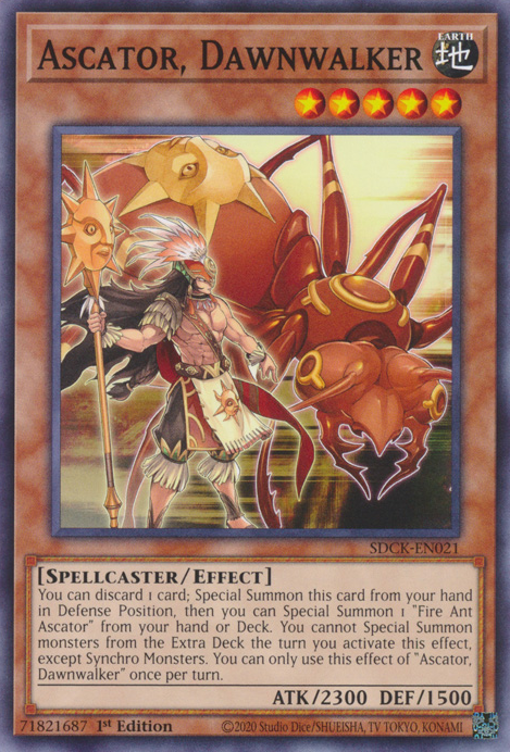 Ascator, Dawnwalker, Structure Deck: The Crimson King · SDCK-EN021