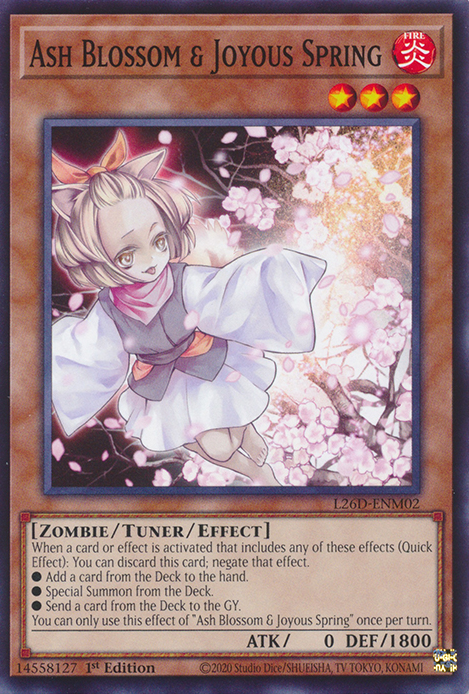 Ash Blossom & Joyous Spring, Legendary Modern Decks 2026 · L26D-ENM02