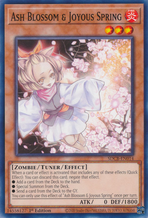 Ash Blossom & Joyous Spring, Structure Deck: Legend of the Crystal Beasts · SDCB-EN014