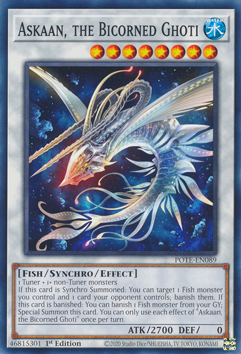 Askaan, the Bicorned Ghoti, Power of the Elements · POTE-EN089