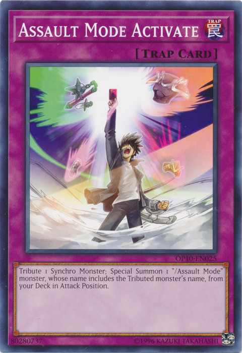 Assault Mode Activate, OTS Tournament Pack 10 · OP10-EN025