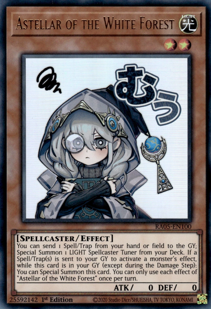 Astellar of the White Forest, Rarity Collection 5 · RA05-EN100