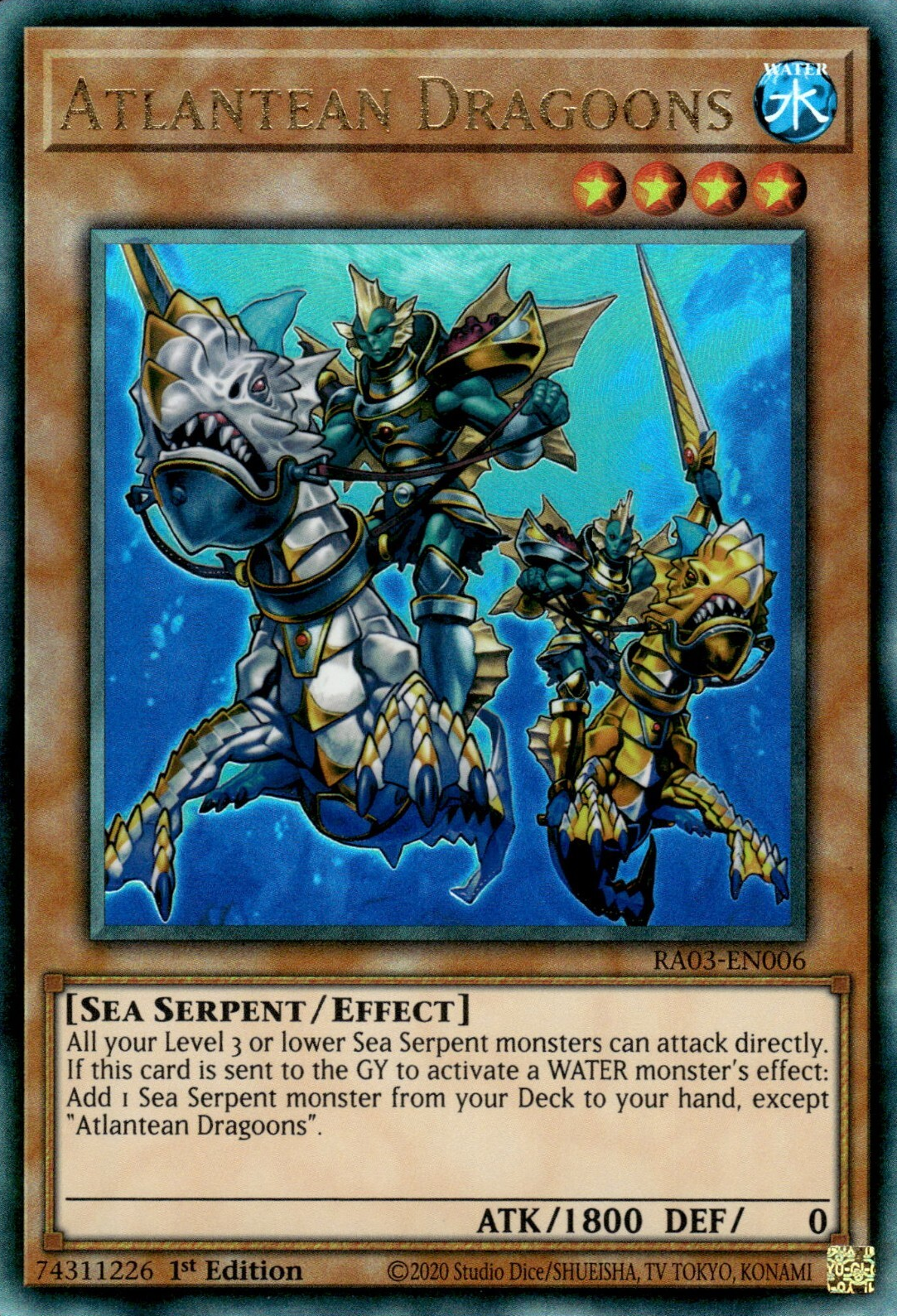 Atlantean Dragoons, Quarter Century Bonanza · RA03-EN006