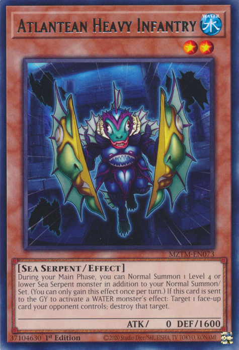 Atlantean Heavy Infantry, Maze of the Master · MZTM-EN073