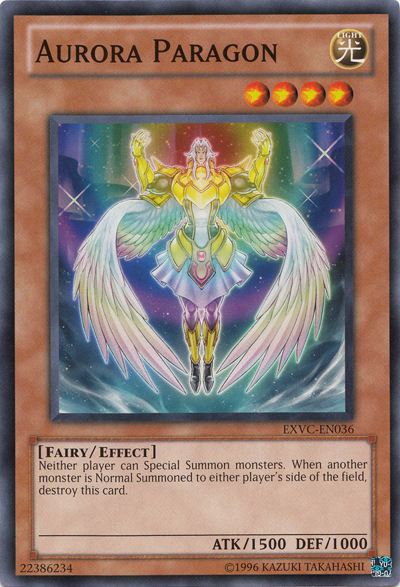 Aurora Paragon, Extreme Victory Sneak Peek Participation Card · EXVC-EN036