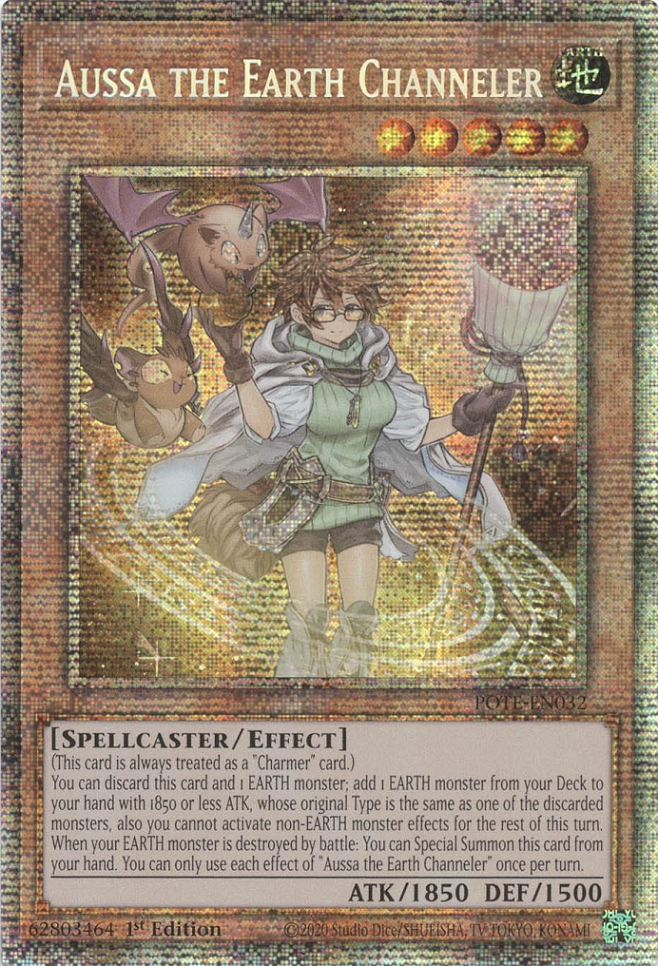 Aussa the Earth Channeler, Power of the Elements · POTE-EN032