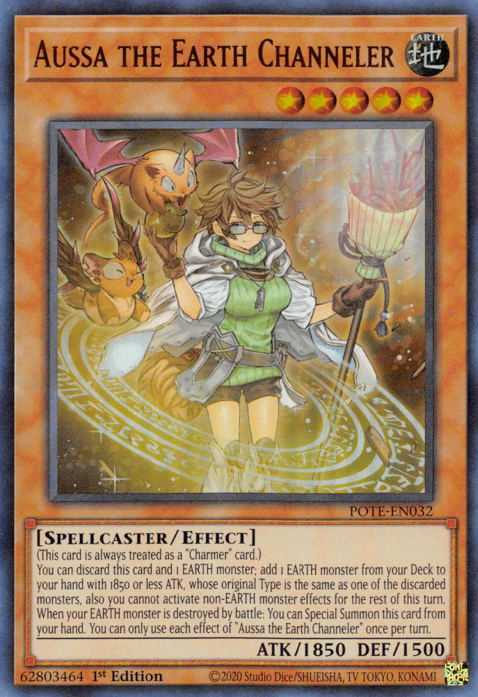Aussa the Earth Channeler, Power of the Elements · POTE-EN032