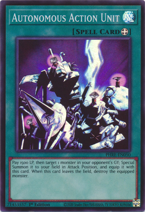Autonomous Action Unit, Phantom Revenge · PHRE-EN050