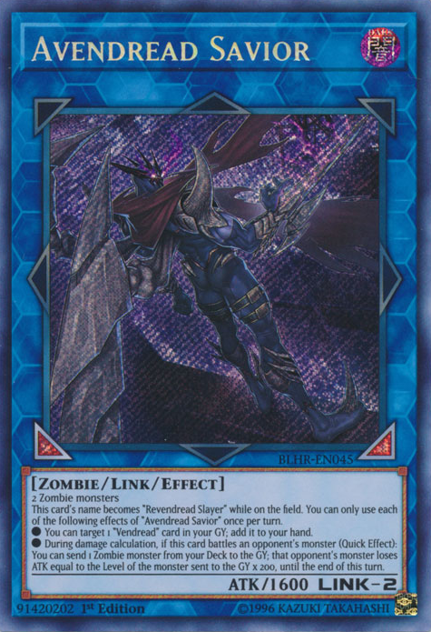 Avendread Savior, Battles of Legend: Hero's Revenge · BLHR-EN045
