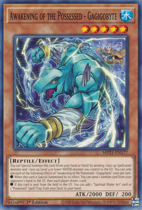 Awakening of the Possessed - Gagigobyte, 2021 Tin of Ancient Battles · MP21-EN177