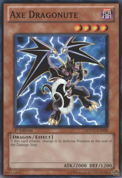 Axe Dragonute, Dragons Collide Structure Deck · SDDC-EN008