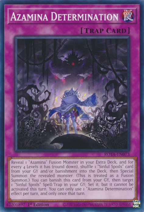 Azamina Determination, Rage of the Abyss · ROTA-EN073