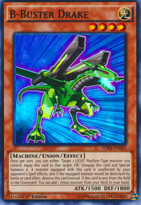 B-Buster Drake, Structure Deck: Seto Kaiba · SDKS-EN002
