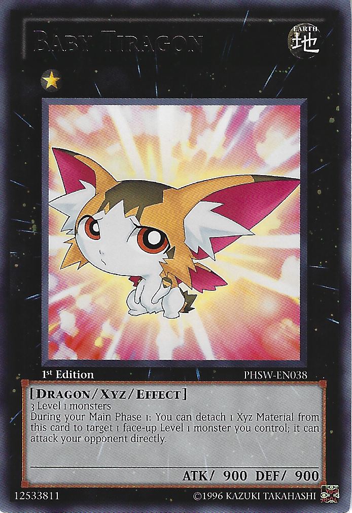 Baby Tiragon, Photon Shockwave Sneak Peek Participation Card · PHSW-EN038