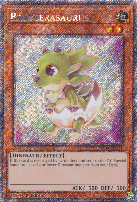 Babycerasaurus, Quarter Century Stampede · RA04-EN131