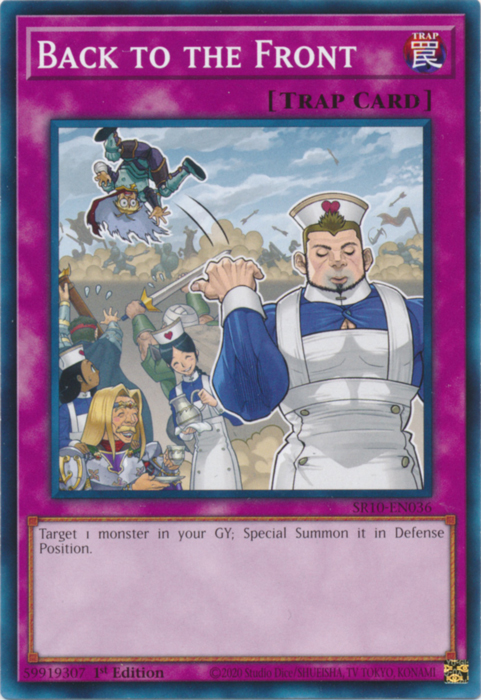 Back to the Front, Structure Deck: Mechanized Madness · SR10-EN036