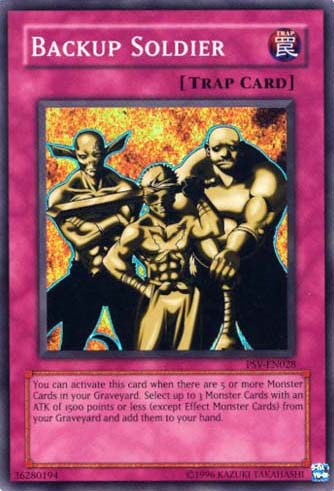 Backup Soldier, Pharaoh's Servant · PSV-028