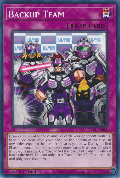 Backup Team, Dimension Force · DIFO-EN085