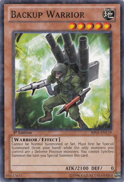 Backup Warrior, Battle Pack: Epic Dawn · BP01-EN159