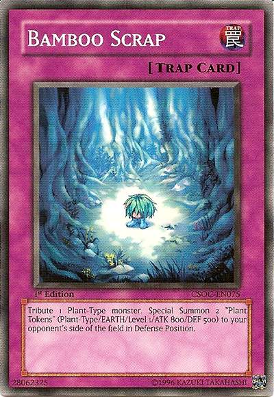 Bamboo Scrap, Crossroads of Chaos Sneak Peek Participation Card · CSOC-EN075
