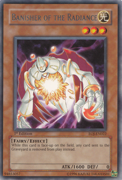 Banisher of the Radiance, Enemy of Justice · EOJ-EN022