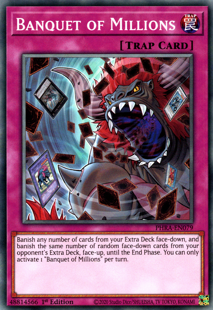 Banquet of Millions, Phantom Rage Premiere! promotional card · PHRA-EN079