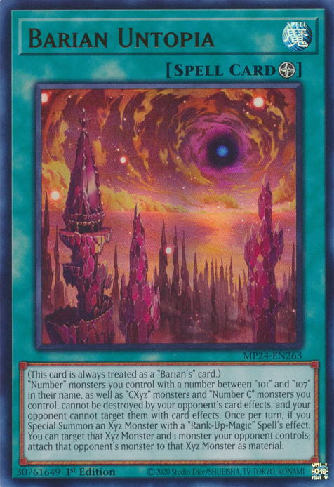 Barian Untopia, 25th Anniversary Tin: Dueling Mirrors · MP24-EN263