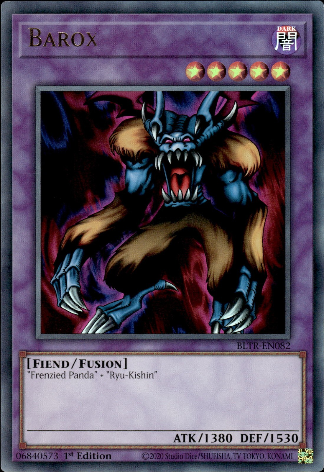 Barox, Battles of Legend: Terminal Revenge · BLTR-EN082