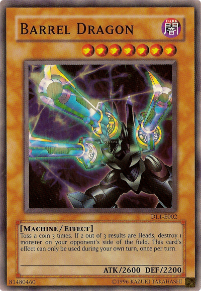 Barrel Dragon, Duelist League Series 1 participation cards · DL1-E002