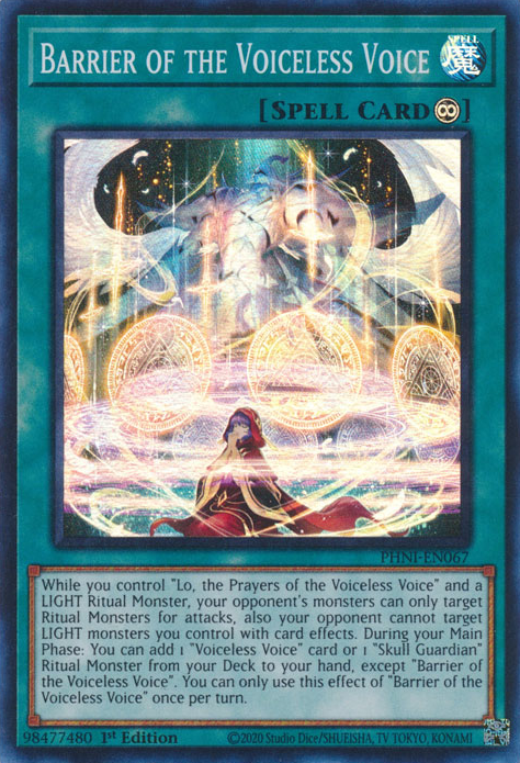 Barrier of the Voiceless Voice, Phantom Nightmare · PHNI-EN067
