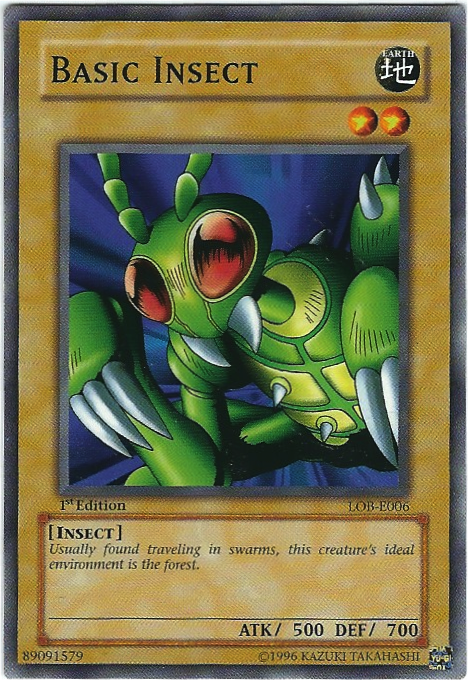 Basic Insect, Legend of Blue Eyes White Dragon · LOB-E006