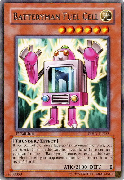 Batteryman Fuel Cell, The Shining Darkness Sneak Peek Participation Card · TSHD-EN035