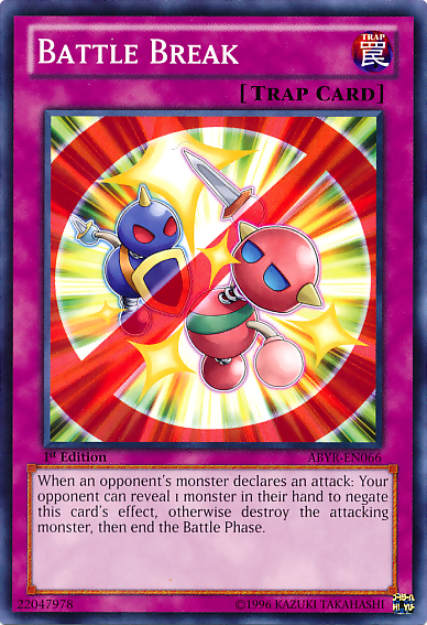 Battle Break, Abyss Rising Sneak Peek Participation Card · ABYR-EN066