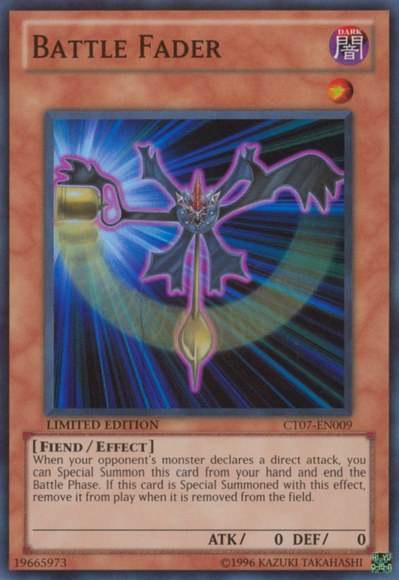 Battle Fader, Collectible Tins 2010 Wave 1 · CT07-EN009