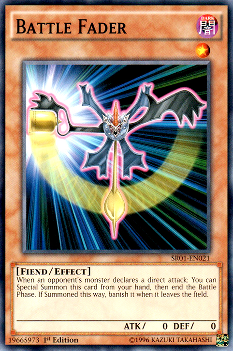 Battle Fader, Emperor of Darkness Structure Deck · SR01-EN021