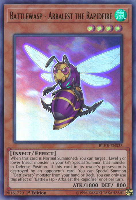 Battlewasp - Arbalest the Rapidfire, Battles of Legend: Hero's Revenge · BLHR-EN035